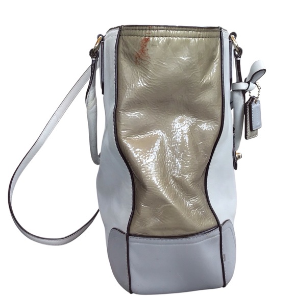 Coach Poppy Colorblock Leather Bag - Picture 16 of 16